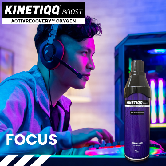 KINETIQQ® Boost (7 Liters) - ActivRecovery™ Oxygen Can For Recovery And Performance