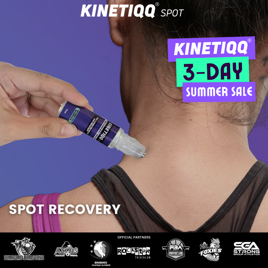 KINETIQQ® Spot - 10ml Targeted Relief And Spot Recovery For Neck Pulse Points Temple Muscles Joints