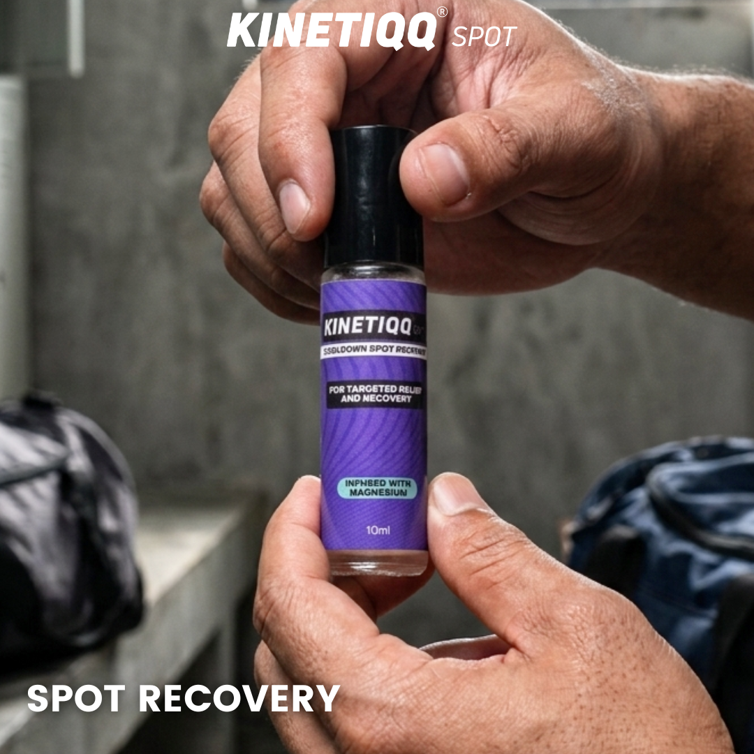 KINETIQQ® Spot - 10ml Targeted Relief And Spot Recovery For Neck Pulse Points Temple Muscles Joints