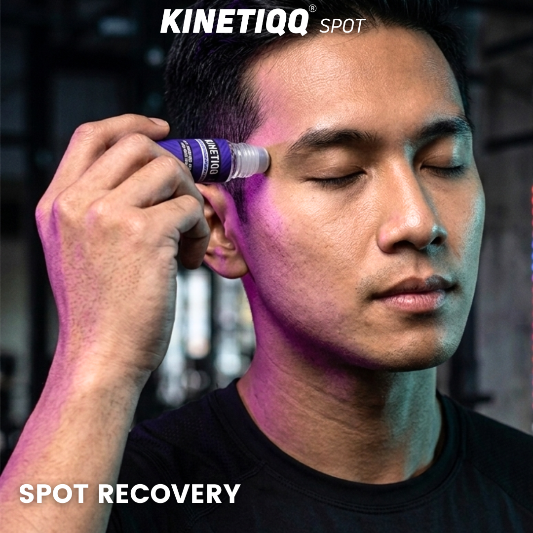 KINETIQQ® Spot - 10ml Targeted Relief And Spot Recovery For Neck Pulse Points Temple Muscles Joints