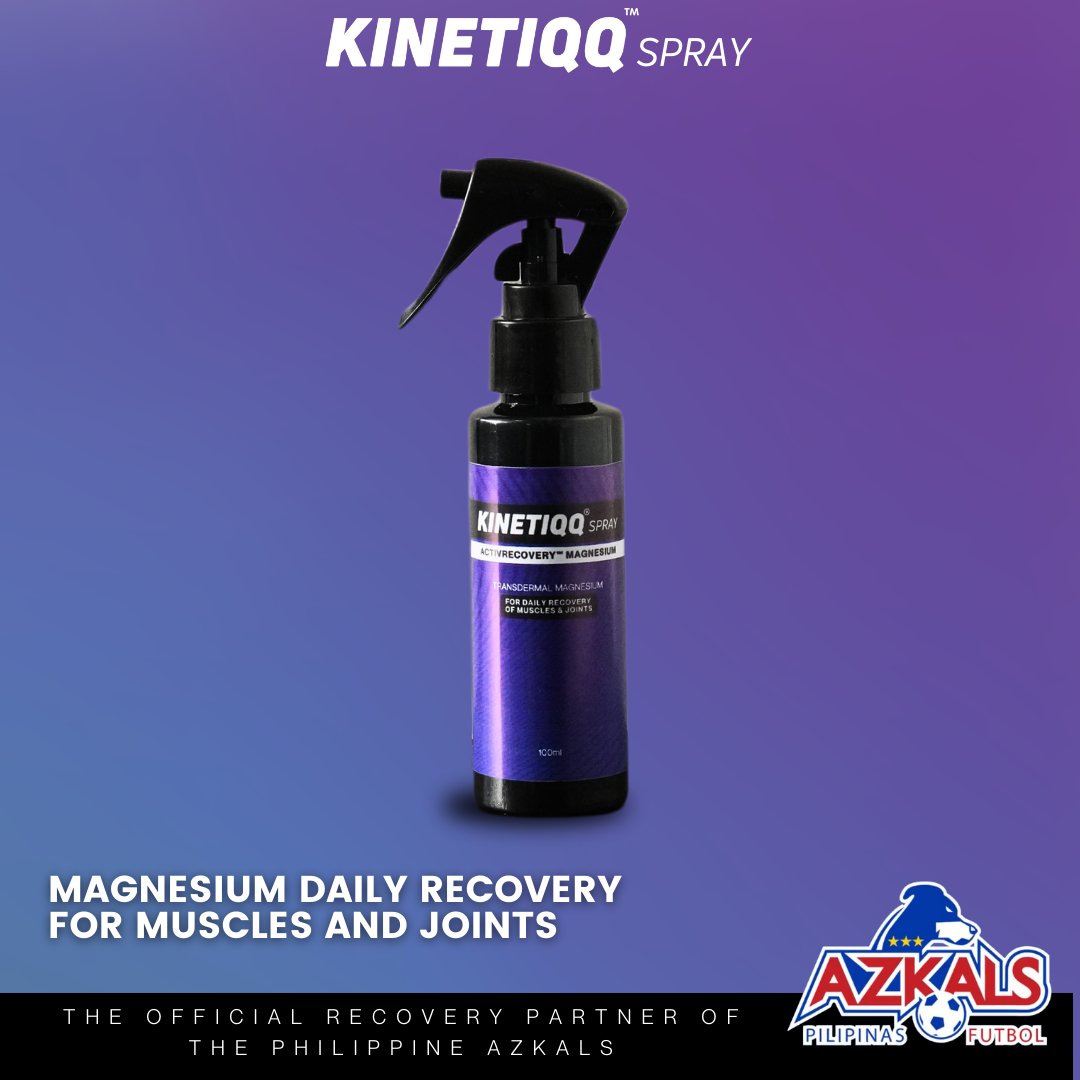 KINETIQQ® Spray (100ml) - Magnesium Oil Body Spray For Daily Recovery