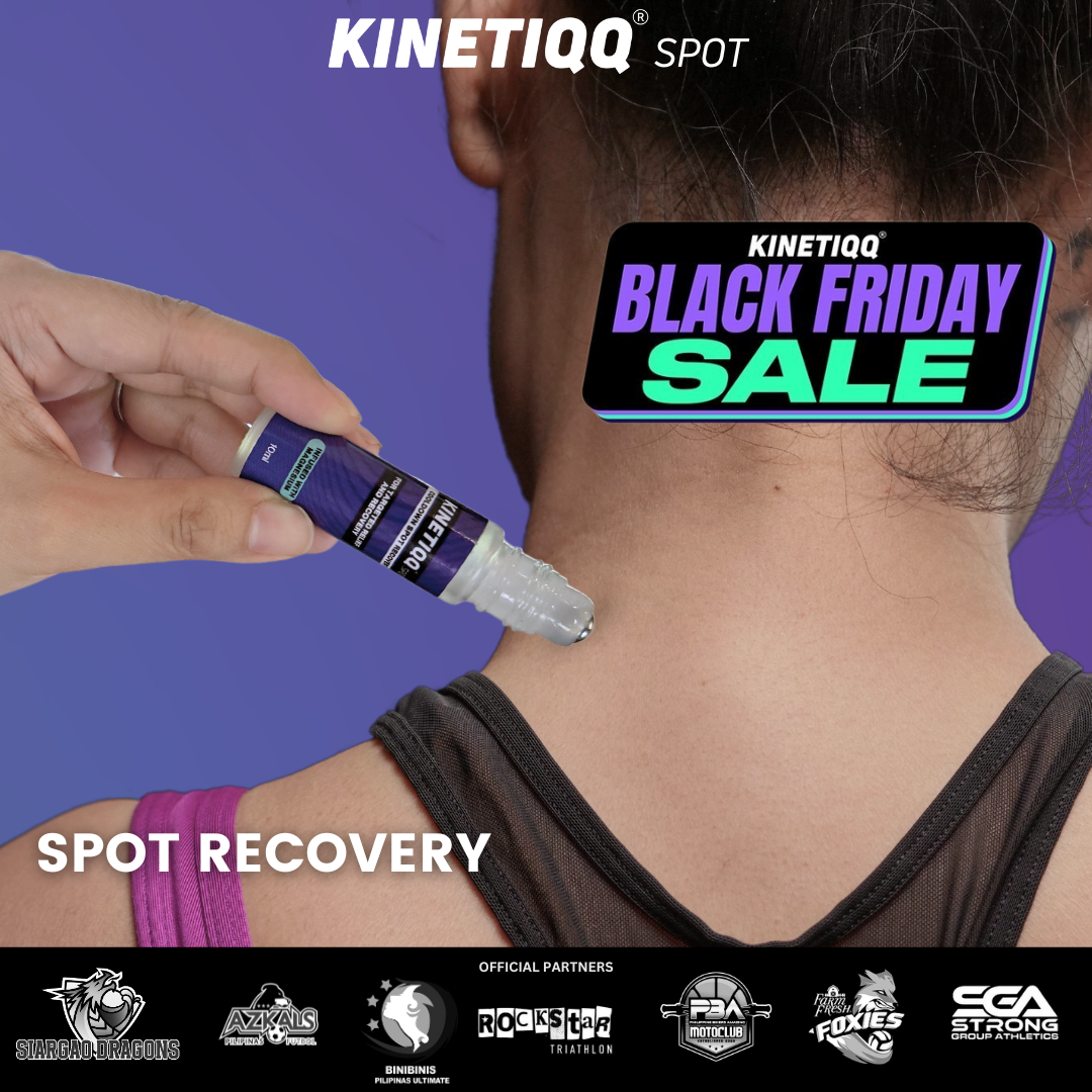 KINETIQQ® Spot - 10ml Targeted Relief And Spot Recovery For Neck Pulse Points Temple Muscles Joints