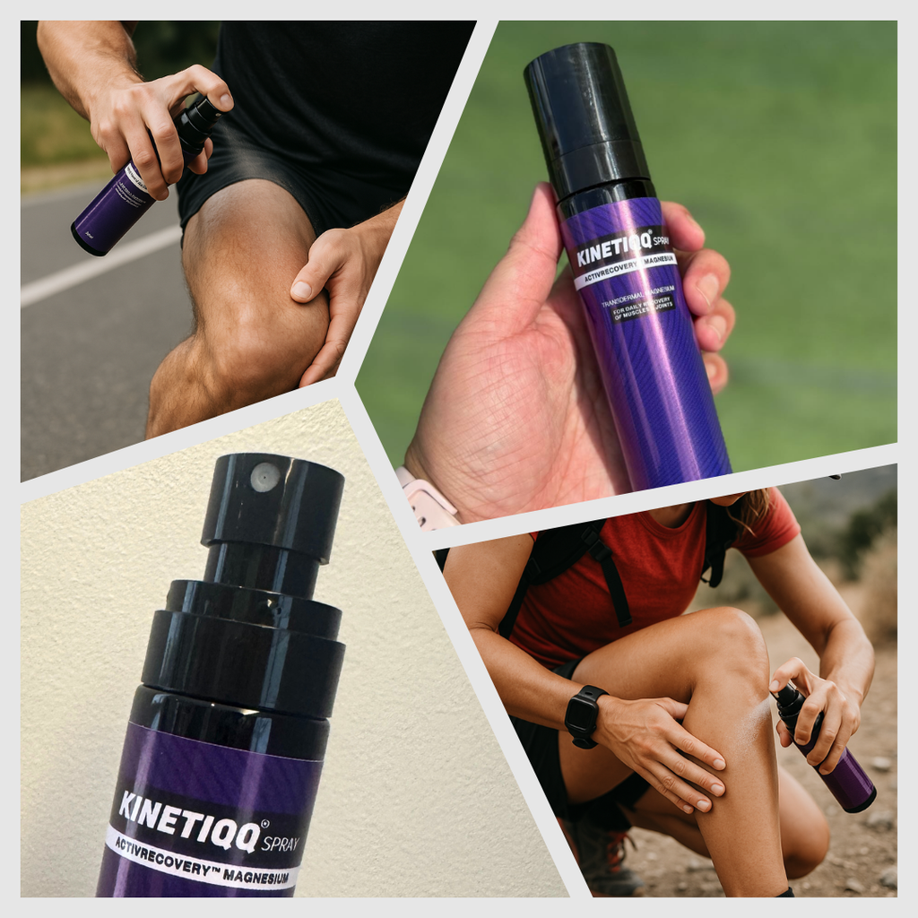 KINETIQQ® Spray (100ml) - Magnesium Oil Body Spray For Daily Recovery