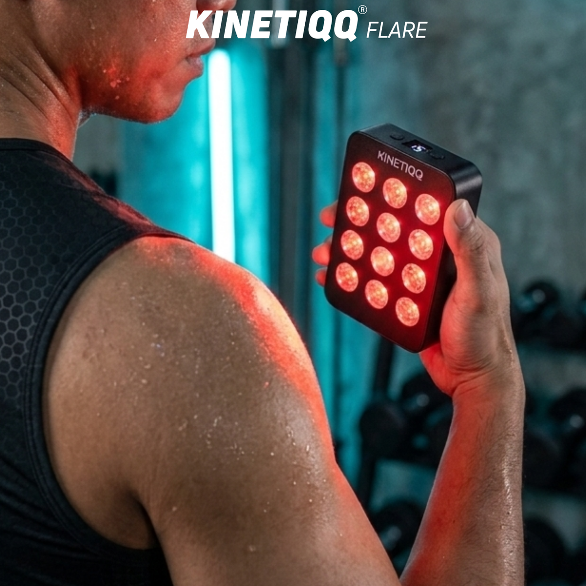 KINETIQQ® Flare - Portable Red Light Therapy Panel