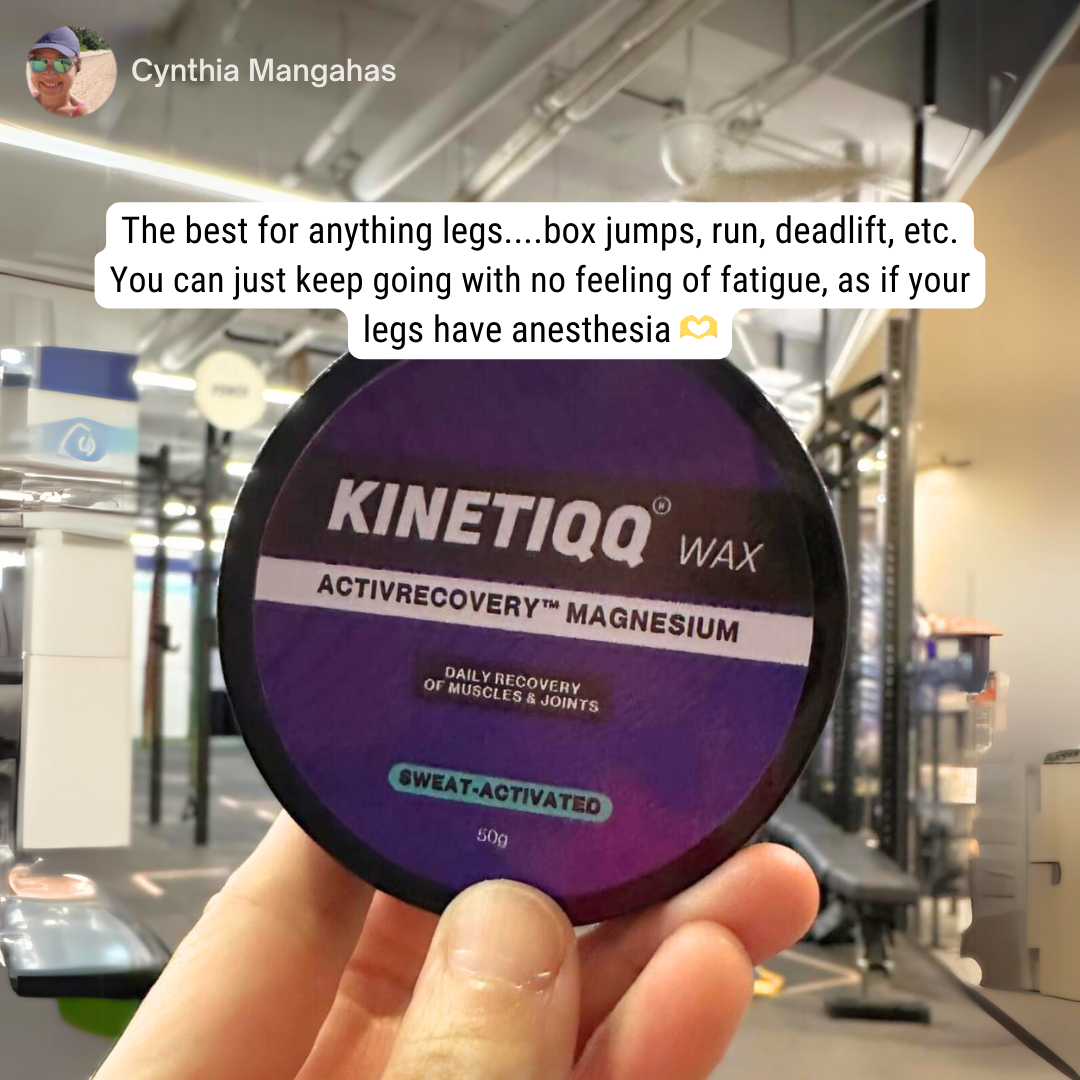 KINETIQQ® Wax (50g) ActivRecovery™ Magnesium Muscle Wax