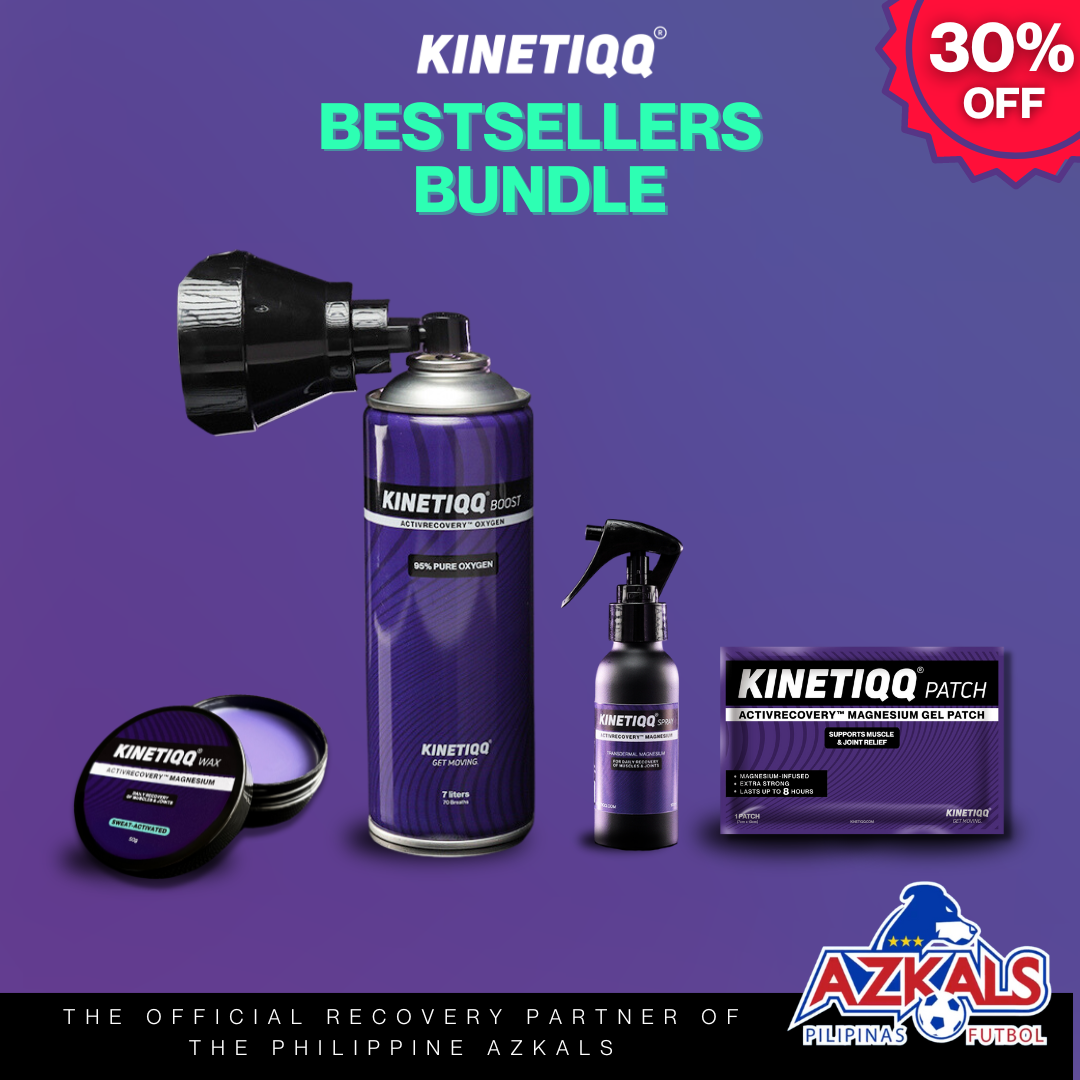 KINETIQQ® Bestsellers Bundle (6 Patches + Wax + Spray + Boost)