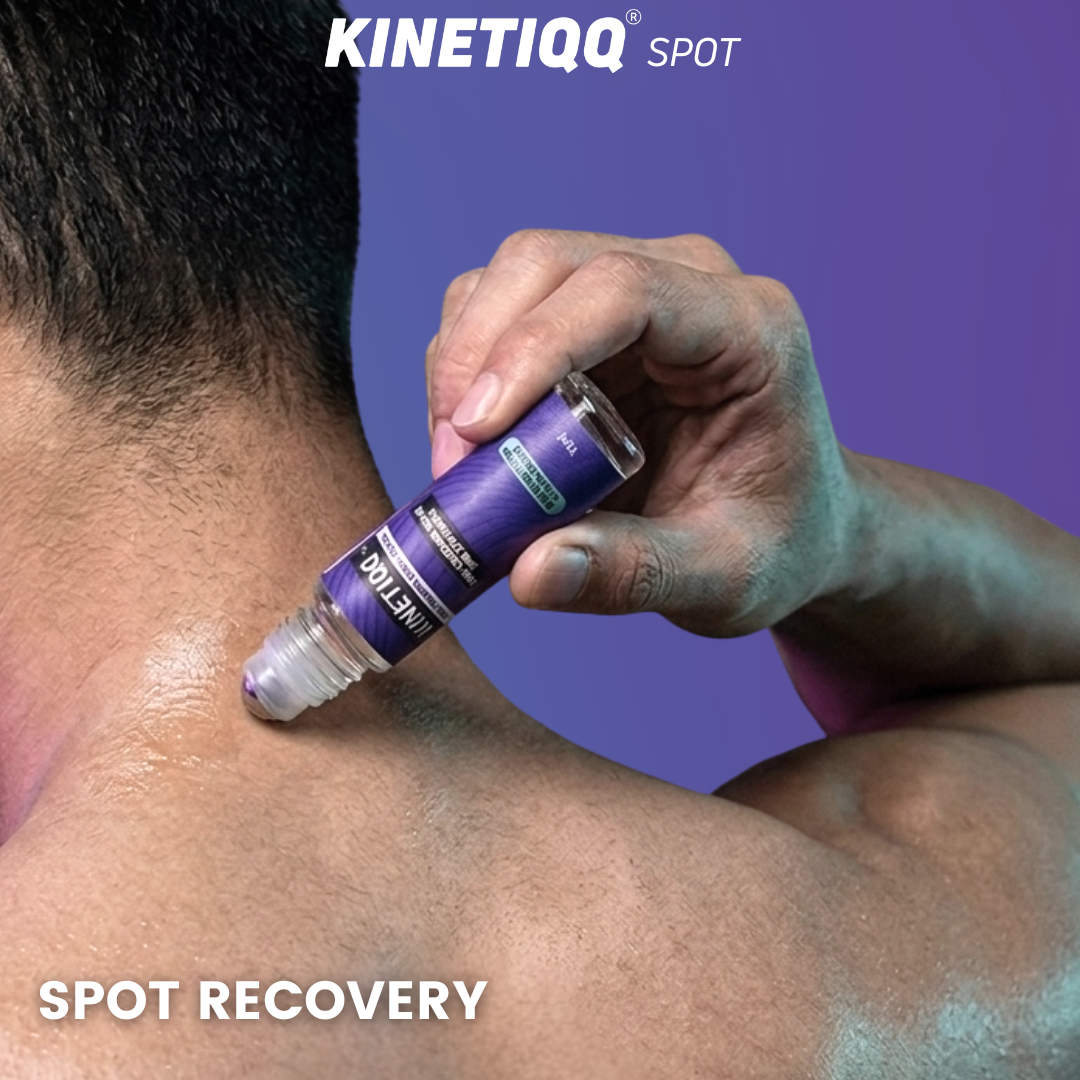 KINETIQQ® Spot - 10ml Targeted Relief And Spot Recovery For Neck Pulse Points Temple Muscles Joints