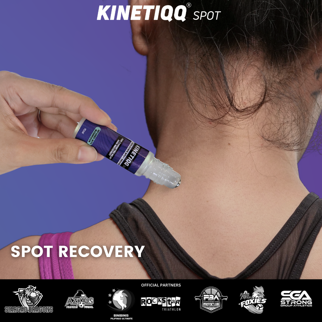 KINETIQQ® Spot - 10ml Targeted Relief And Spot Recovery For Neck Pulse Points Temple Muscles Joints