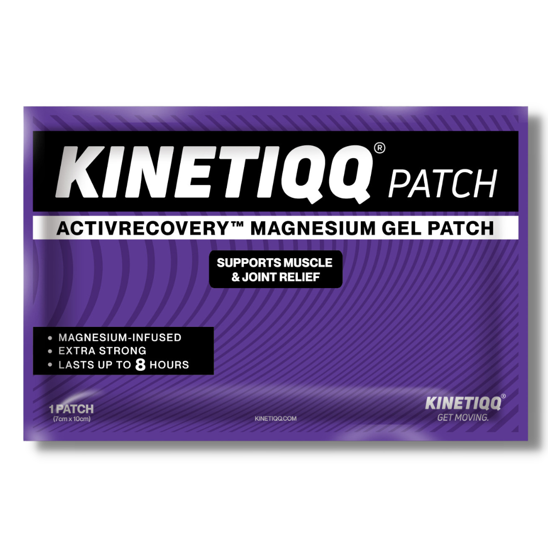 KINETIQQ® Patch (24-pack) - Magnesium Gel Patch For Fast Muscle Relief and Recovery