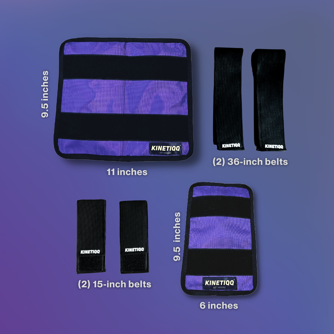 KINETIQQ® Wrap 2-in-1 Hot and Cold Compression Wrap with Velcro Straps